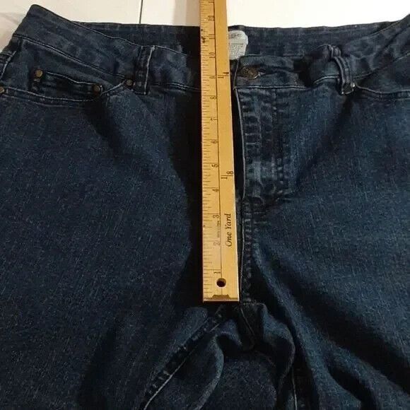 Per Se jeans size 12 animal print blue * - Picture 9 of 16